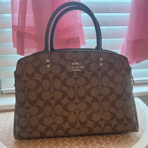 Coach Signature Print Purse